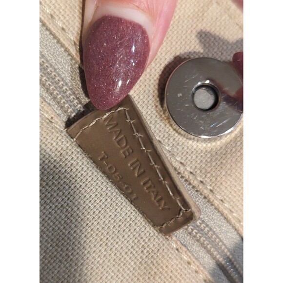 Burberry Pink Nova Check PVC Canvas Tote Y2K Vintage - Picture 12 of 12